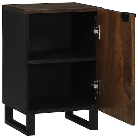 vidaXL Шкаф без Мивка Д38xШ33.5xВ58см Walnut