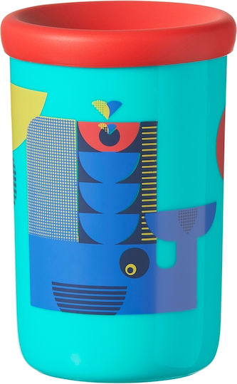 Tommee Tippee Бебешка чаша Easy Flow Insulated от пластмаса Тюркоазен 250мл за 12m+m+