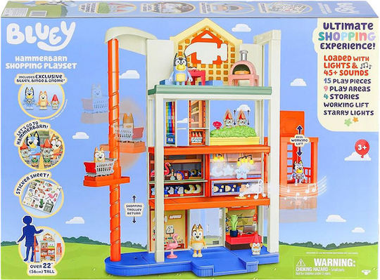 Liniex Bluey - Shopping Playset Bluey για 3+ Ετών