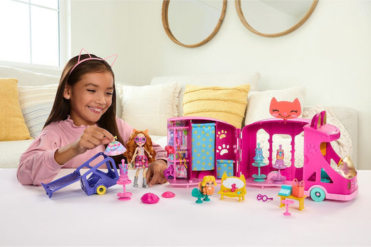 Mattel Glam Party Fashion Studio Enchantimals Truck For Age 4+ (Miscellaneous Designs)