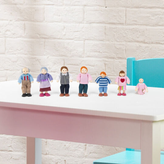 Kidkraft Wooden Doll Family Set 10εκ.