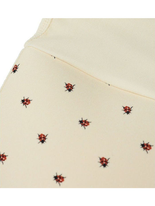 Lil' Atelier Ladybug Lil Atelier Παιδικό Μαγιό Πάνα Μπεζ