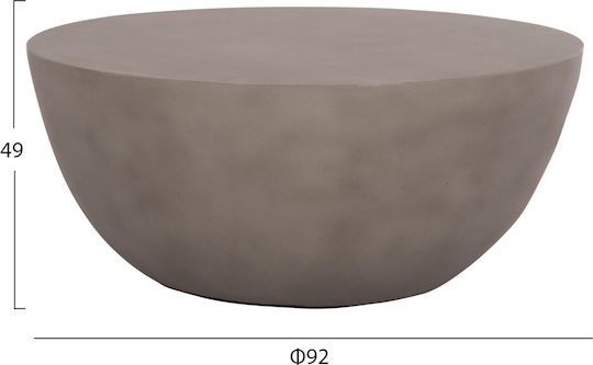 Zentraler Couchtisch Allan Grau