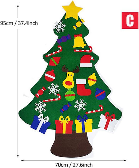 Weihnachtsdekoration Baum Klassisch 95cm