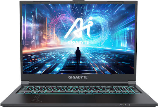 Gigabyte G6 KF-H3EE854KH 16" FHD+ 165Hz (i7-13620H/16GB/1TB SSD/GeForce RTX 4060/W11 Home) Carbon Black (International English Keyboard)