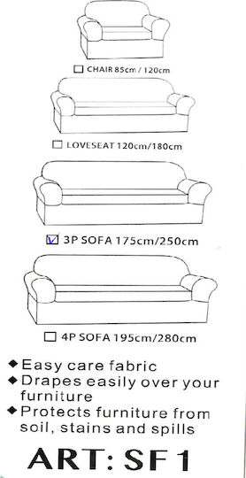 Elastische Abdeckungen Für Vier-Sitzer-Sofa Einfarbig Lycra Art:sf2 Dunkelgrau