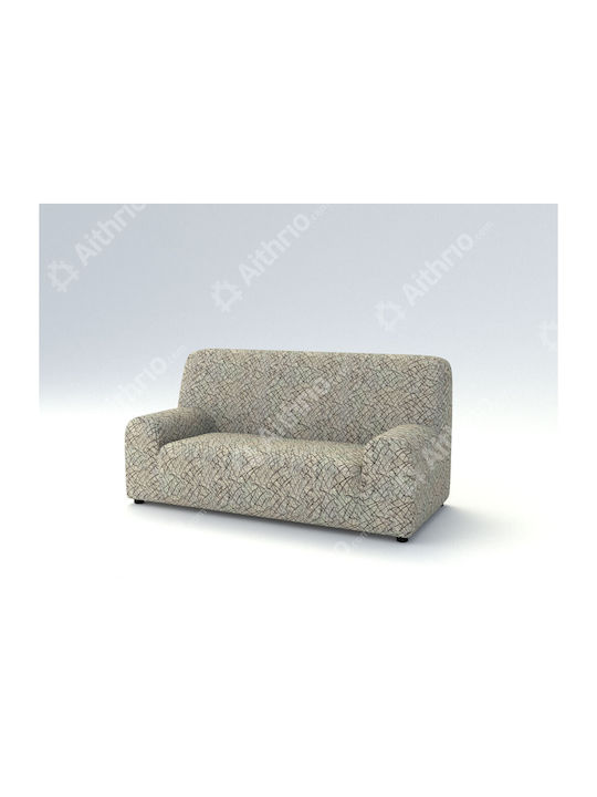 Elastic Covers Sofa Grecia-Beige-Brown-Armchair 10+ Colours Available-Living Room Covers