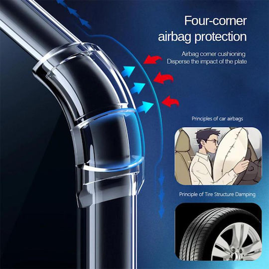 Techsuit Back Cover Silicon Transparent (Realme GT 7)