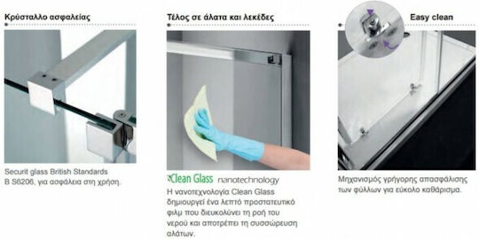 Devon Primus Plus Cr 13080 Offset Corner Entry Clean Glass Ασύμμετρη Καμπίνα Ντουζιέρας 2 Σταθερά & 2 Συρόμενα Φύλλα Devon Primus Plus Cr 13080 Offset Corner Entry Clean Glass Ασύμμετρη Καμπίνα Ντουζιέρας 2 Σταθερά & 2 Συρόμενα Φύλλα