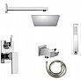 Paini Dax-3 Exits Made In Italy Built-In 3 Exits Water Shower Hand Ceiling Spray Set