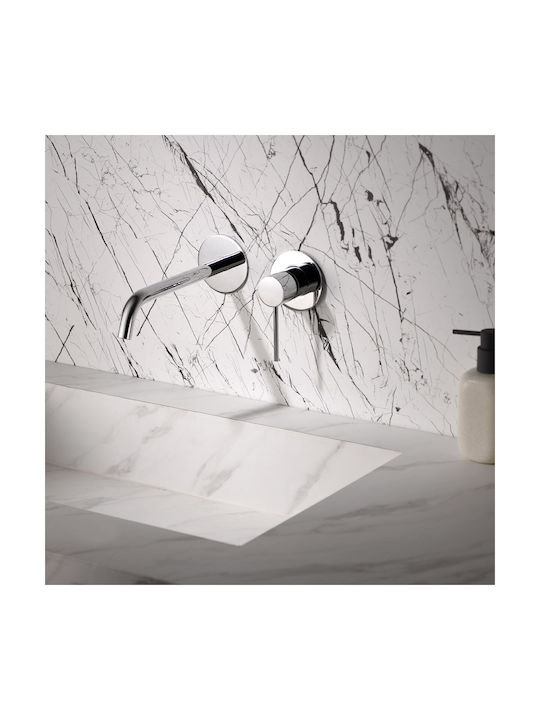 Excel Romina Built-In Set for Bathroom Sink Mixer 2 Exits