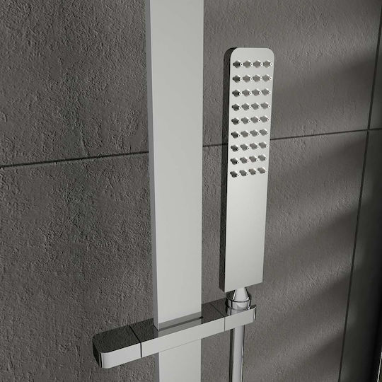 Excel Alegria Eingebaute Wasserhähne 2 Ausgänge Mischpult Telefonkopf Dusche Säule