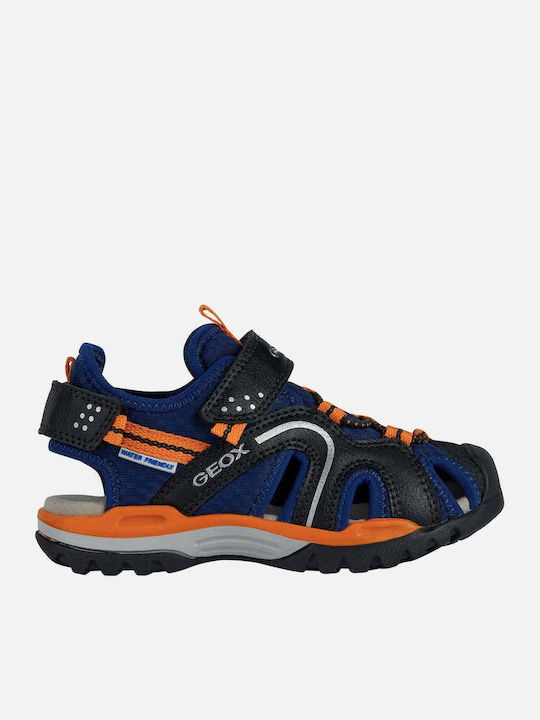 Shoe Sandals J Borealis Anatomic Navy Blue