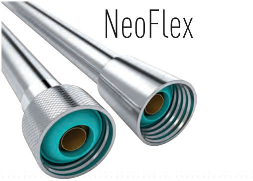 Σπιράλ Τηλεφώνου Ντους Duscheline Neoflex 160cm Dm-9143 Χρωμέ