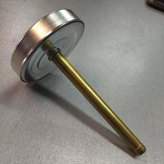 Doppelmetallisches Thermometer Thermometer Cewal Rear Stem Dn40