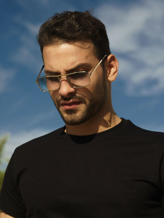 Style Unisex Γυαλιά Ηλίου με Πράσινο Σκελετό και Πράσινο Φακό K39086S
