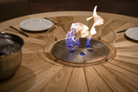 Bioethanol Burner Bio Burn Round Lx O 21 Ecohot