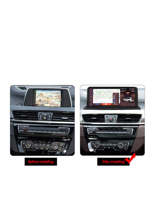 Carmedia Car Audio System for BMW X1 (F48) 2015-2018 (Bluetooth/USB/WiFi/GPS/Apple-Carplay/Android-Auto) with Touch Screen 12.5"