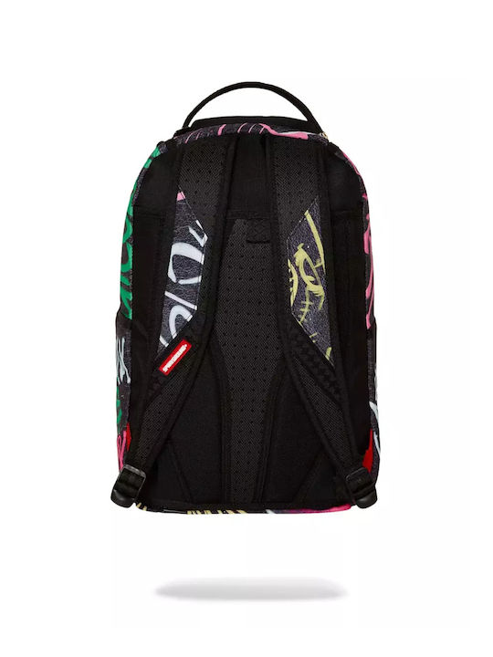 Sprayground Painted Punk Dlxr Backpack B7748 18" X 6" X 11.5" Multicolored One Size