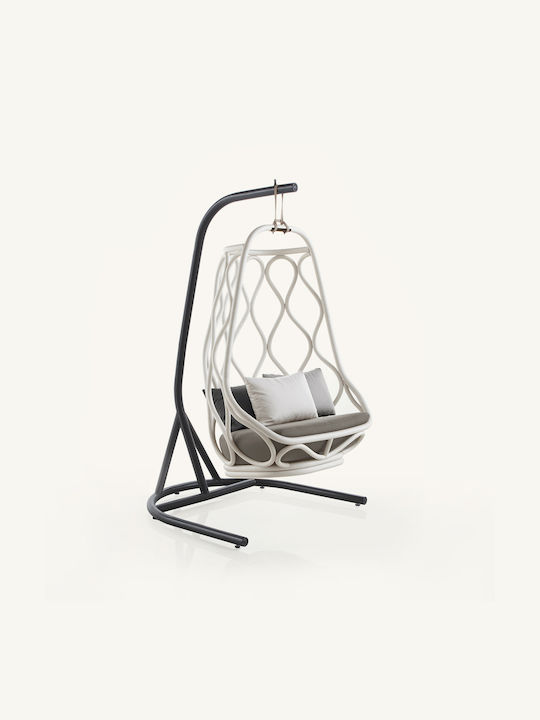 Nautica High Quality Aluminum Garden Swing Dimension 95x76x131 Cm Expormim