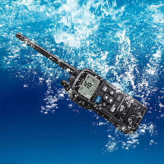 Icom IC-M73E Wireless Transceiver UHF/VHF 6W with Monochrome Screen