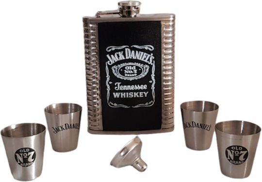 Фласкa Комплект Jack Daniel's Неръждаема Стомана 8oz