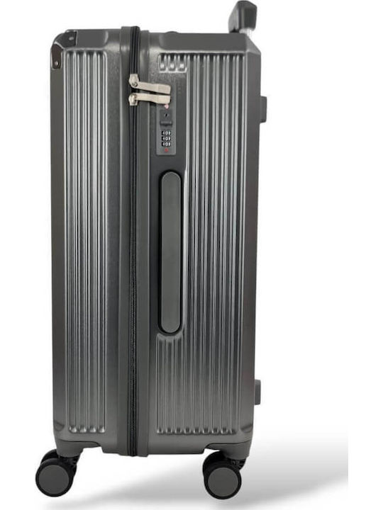 Großer Forecast C879/28 Koffer – 75cm Tsa Usb Smartphone & Becherhülle Grau