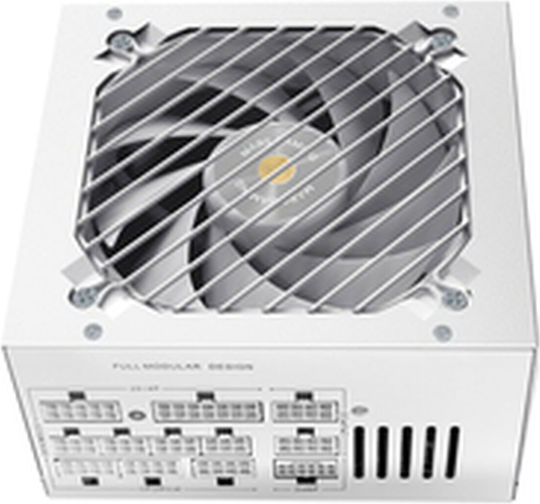 Mars Gaming 1000W Бял Компютърно захранване Пълен модул 80 Plus Gold (MPB1000PSIW)