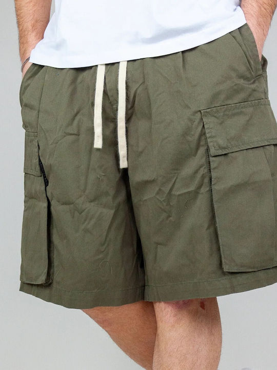 Ανδρική Βερμούδα Cargo Khaki