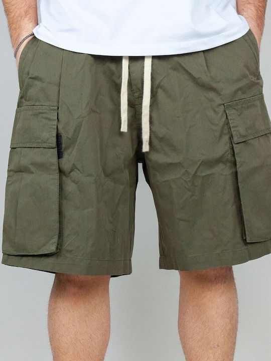 Ανδρική Βερμούδα Cargo Khaki