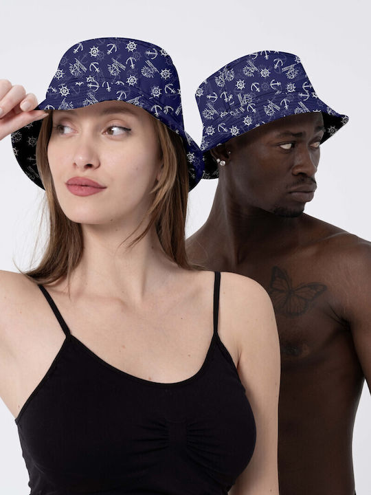 Miami Beach Καπέλο Bucket Navy Μπλε Miami Beach Καπέλο Bucket Navy Μπλε
