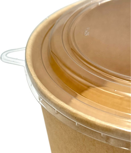 Ecocraft Disposable Salad Paper Box Kraft 50pcs