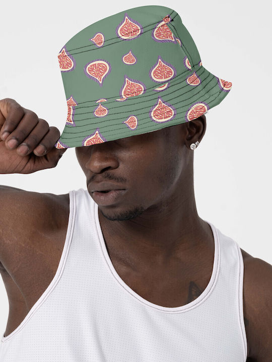 Miami Beach Fabric Women's Bucket Hat Green
