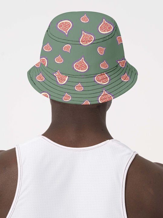 Miami Beach Fabric Women's Bucket Hat Green