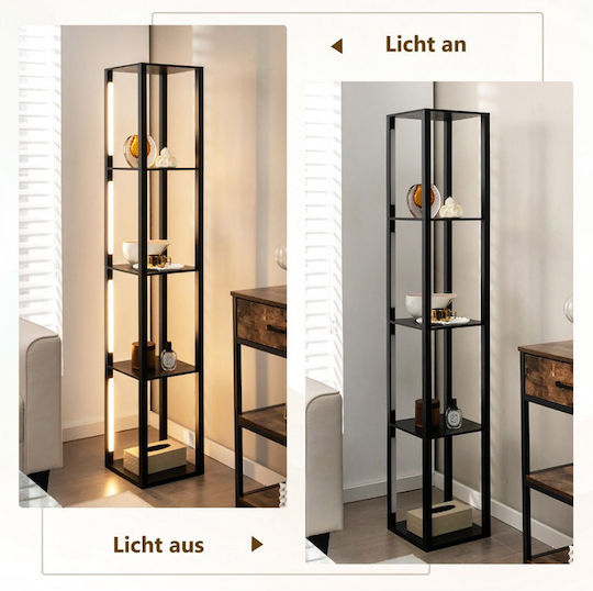 Costway LED Floor Lamp with Warm White Light 1530lm White