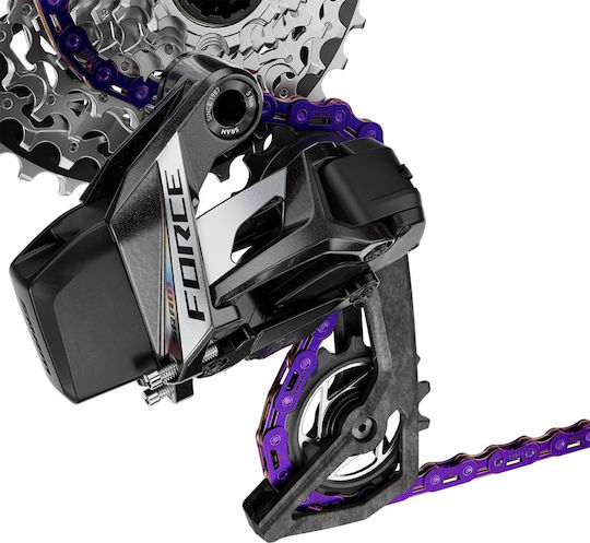 Αλυσιδα Sram Force Flattop Purple 126links Powerlock 12/13 Ταχυτητες E1