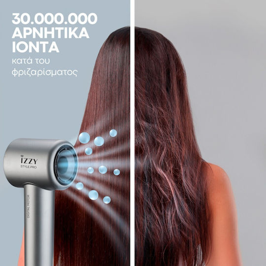 Izzy Professional Hair Dryer with Diffuser 1600W