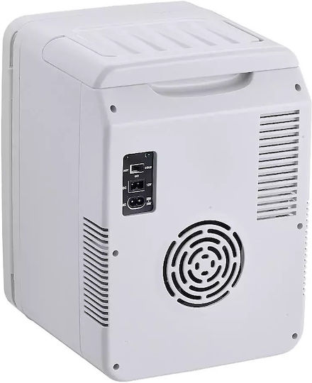 Cosmetic Refrigerator 10lt With Shelf And Heating Function Silver
