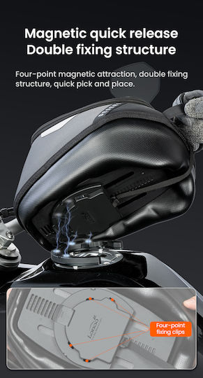 Loboo Motorcycle Tank Bag for Tank Cover