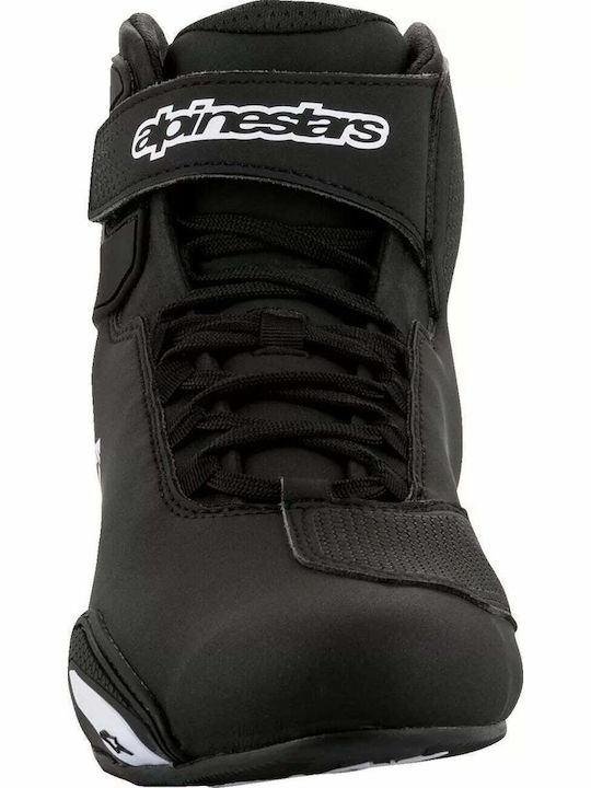 Alpinestars Sektor Pantofi De Motocicletă Pentru Bărbați Negru/Roșu/Alb