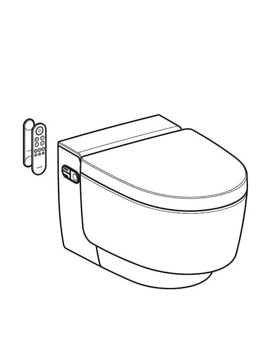 Geberit Aquaclean Mera Classic Λεκάνη Κρεμαστή με Κάλυμμα Soft Close Λευκή Geberit Aquaclean Mera Classic Λεκάνη Κρεμαστή με Κάλυμμα Soft Close Λευκή