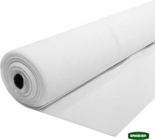 Grasher Мрежа за сянка Бял на Ролка 2x50m 150гр/кв.м