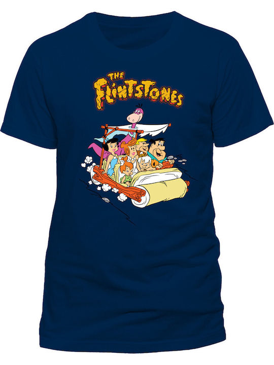 Flintstones T-shirt Car Large