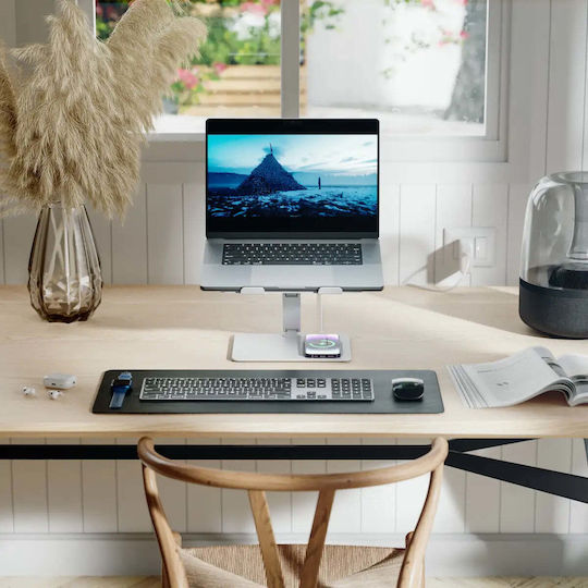 Alogic Elite Стойка за Лаптоп до 17" Бял
