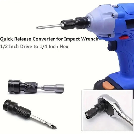 Adapter Pneumatic with Socket HEX and Output