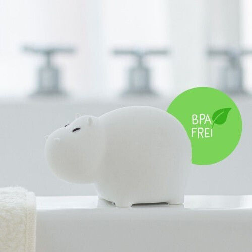 Mega Light Swimmy Hippo, Φωτιστικό Αδιάβροχο με Εναλλαγές Χρωματισμών Παπάκια Μπάνιου