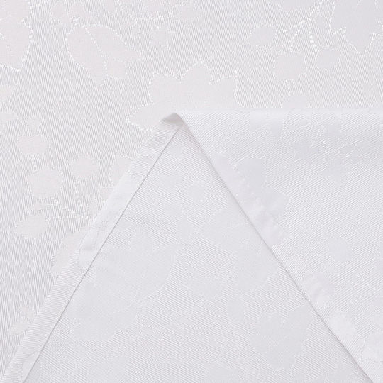 Покривка за маса Устойчив на петна Smiry Waterproof Washable Бял 140x140бр