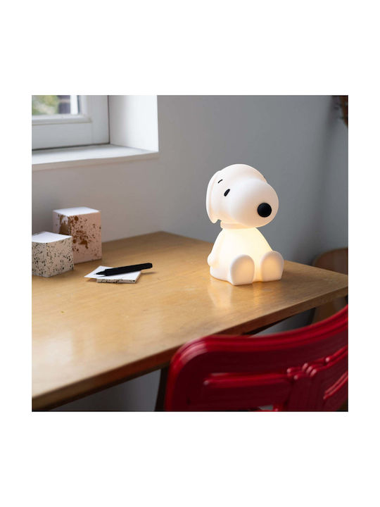 Mr Maria Nursery Night Light LED Snoopy Power White Warm