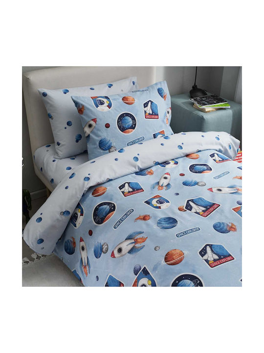 Vesta Home Παιδικό Πάπλωμα Μονό Apollo Blue 160x230εκ.