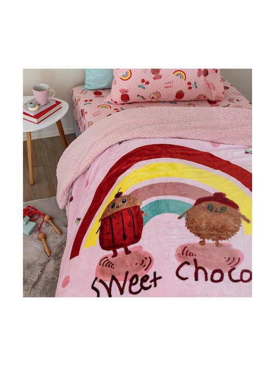 Palamaiki Kids Duvet Cover Single Pink 160x220cm